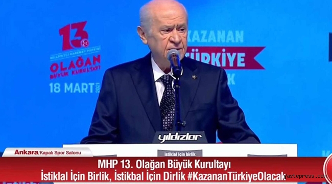 Devlet Bahçeli 'HDP açılmamak üzere kapanmalı' deyip CHP ve İYİ Parti'yi topa tuttu!