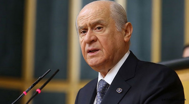 Devlet Bahçeli; 'Kirli şahıs Gazi Meclis’ten behemehâl çıkarılmalıdır'