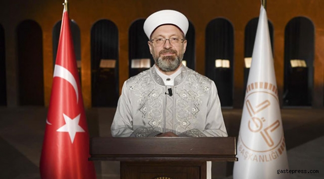 Diyanet İşleri Başkanı Erbaş'tan 'Berat Gecesi' mesajı!