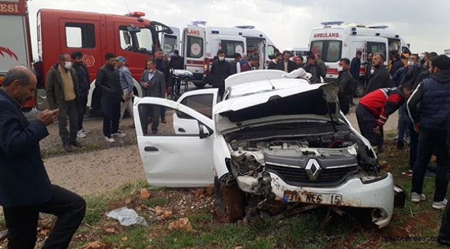 Diyarbakır'da otomobil, takla attı: 1 ölü, 3 yaralı!