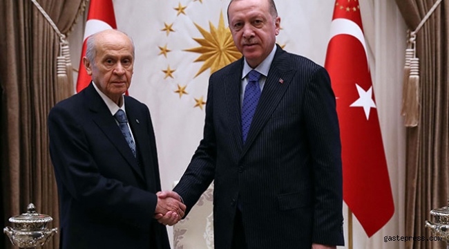 Erdoğan, Bahçeli'yi tebrik etti!