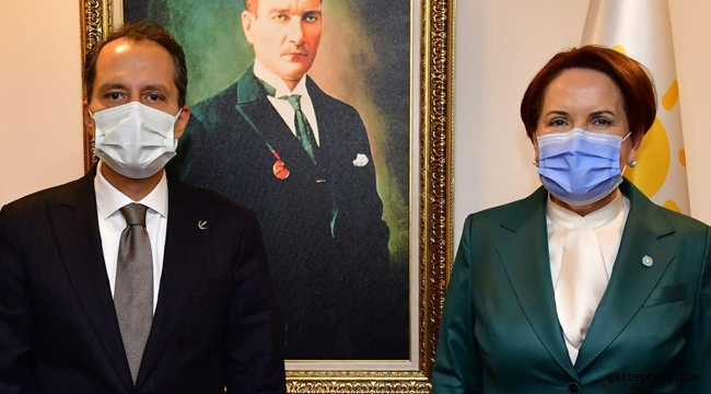 Fatih Erbakan Meral Akşener'i ziyaret etti!