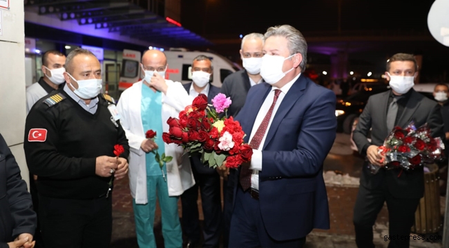 Kayseri Melikgazi'de Başkan Palancıoğlu, Sağlık Çalışanlarını Unutmadı!