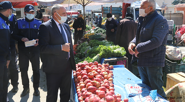 Kayseri Yahyalı Belediye Başkanı Esat Öztürk Uyardı, '' 10 Gün Evde Kalın''