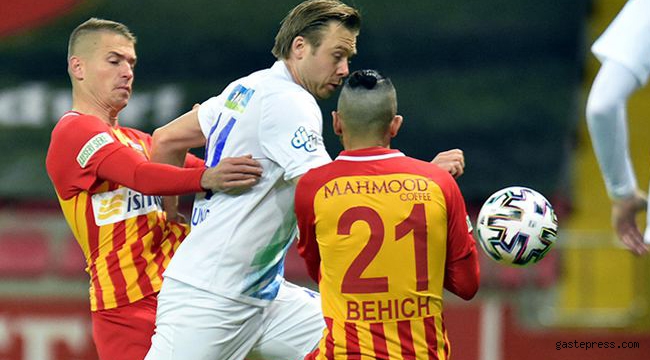 Kayserispor'dan, Çaykur Rizespor karşısında kritik galibiyet!