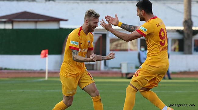 Kayserispor'dan Hatay deplasmanında 3 gollü galibiyet!