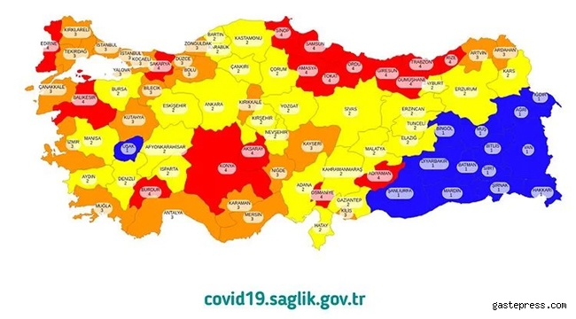 'Kırmızı' illerin sayısı 17'den 26'ya yükseldi seyahat yasağı kapıda!
