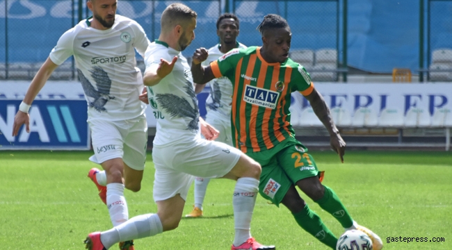 Konyaspor'dan, Alanyaspor'a tek kurşun!