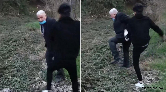 Köpeğe istismarda bulununca darbedildi!