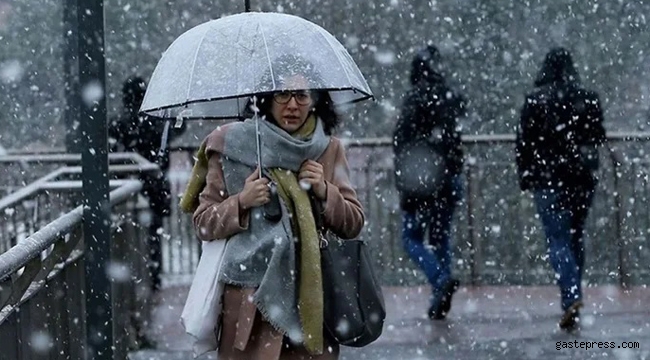 Meteoroloji'den 14 ilde kar yağışı alarmı! 