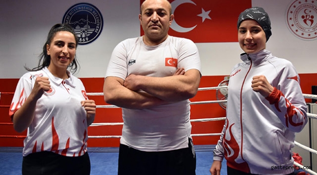 Milli kick boksçular Hayriye ve Zehra'nın Avrupa Kupası hazırlıkları sürüyor!