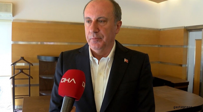Muharrem İnce: Nisanda başvurumuzu İçişleri Bakanlığı'na yapacağız!