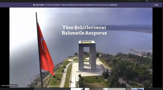NNYÜ’DE “106. Yılında Çanakkale Ruhu'' Konferansı!