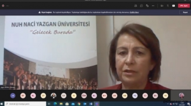 NNYÜ’DE “Kadına Yönelik Şiddete Hayır'' Konferansı!