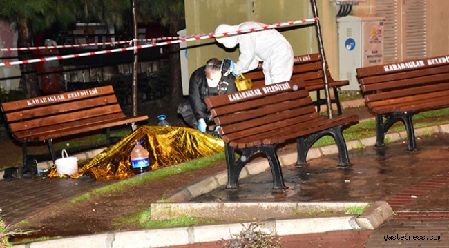 Parkta ölü bulundu!