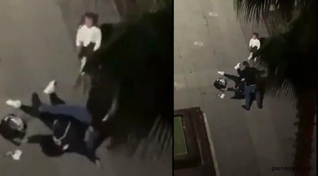Samsun'da Sokak Ortasında Dehşet Anları, Eski eşini, kızının gözü önünde sokak ortasında dövdü!