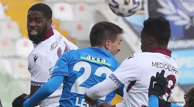 Trabzonspor, Erzurum'da kilidi açamadı 1 puana razı oldu!