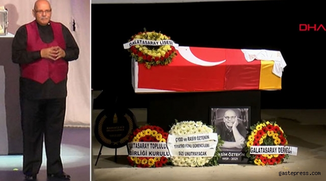 Usta oyuncu Rasim Öztekin son yolculuğuna uğurlanıyor!