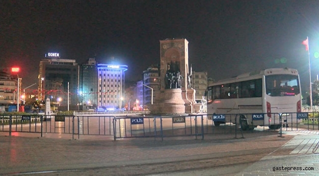 1 Mayıs öncesi Taksim Meydanı ve Gezi Parkı'nda güvenlik tedbirleri artırıldı!