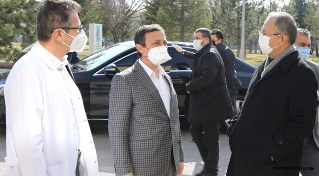 AK Parti Genel Başkan Yardımcısı Mehmet Özhaseki Erciyes Üniversitesi’ni Ziyaret Etti!
