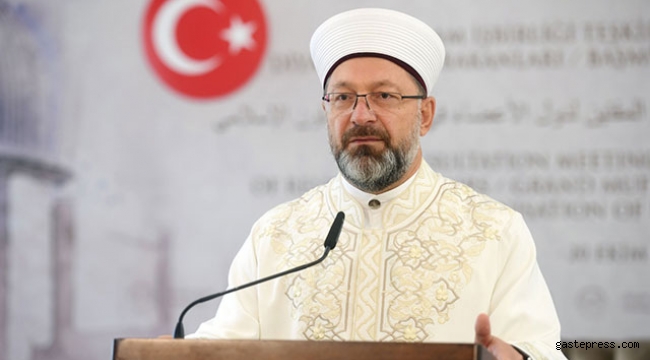 Ali Erbaş, Diyanet'in yeni dijital platformunun açıldığını duyurdu!