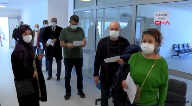 Ankara'da 55 yaş üstü aşı yoğunluğu!