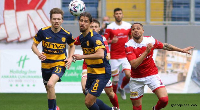 Ankaragücü sahasında konuk ettiği Antalyaspor'u tek golle geçti!