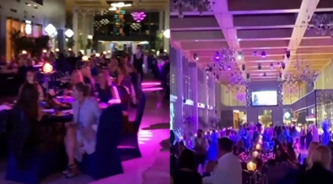 Antalya'da, 5 yıldızlı otelde koronavirüse rağmen gala gecesi!