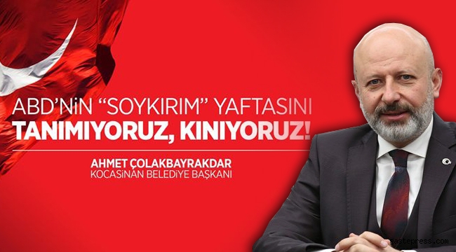 Başkan Ahmet Çolakbayrakdar; ''Tarih tüm gerçeklerin aynasıdır''