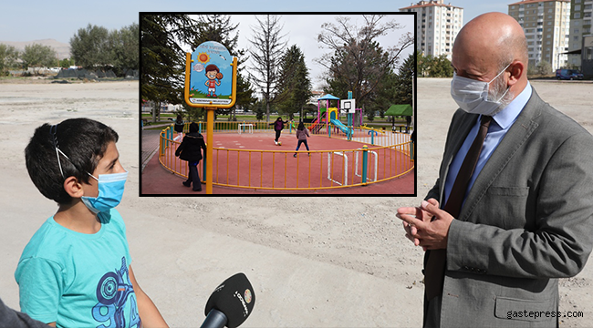 Başkan Çolakbayrakdar'dan Çocuklara Özel Mini Park!