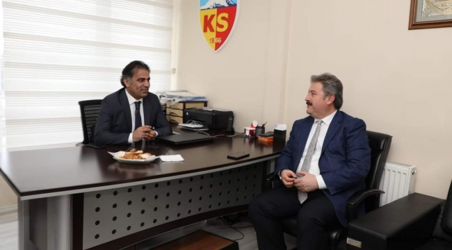 Başkan Palancıoğlu'ndan Yeni Gazeteciler Cemiyeti Başkanı Metin Kösedağ'a Tebrik!
