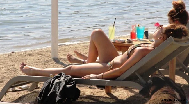 Bodrum'da sahiller Rus ve Ukraynalı turistlere kaldı! 