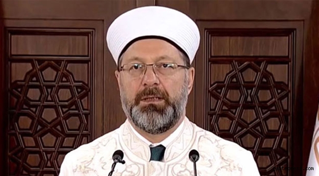 Diyanet İşleri Başkanı Erbaş'tan 'ramazan' mesajı!