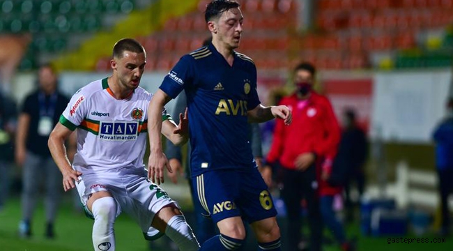 Fenerbahçe'den Alanyaspor deplasmanında kritik puan kaybı!
