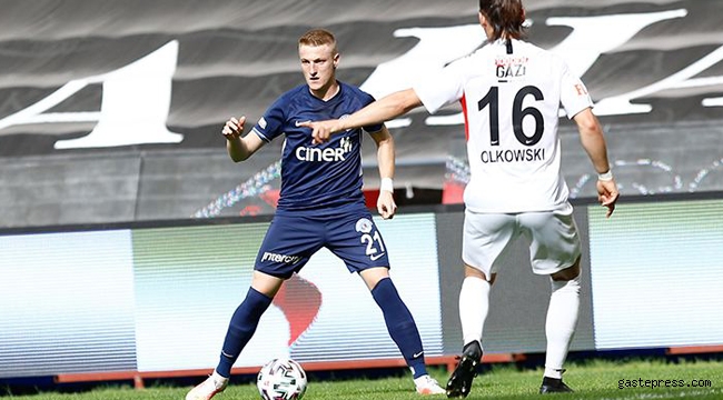 Gaziantep FK, Kasımpaşa maçında 1 puanı kurtardı!