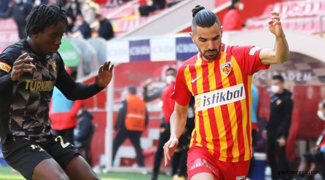 HK Kayserispor, Göztepe Maçında 1 Puana Razı Oldu!