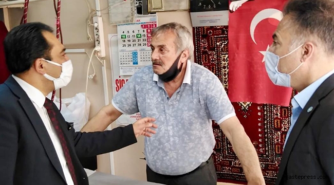 İYİ Partili Sebati Ataman; ''Esnafın işi Allah’a kaldı!''