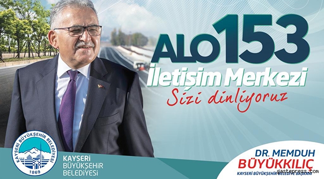 Kayseri Büyükşehir Belediyesi  Ekipleri Tam Kapanmada Sahada!