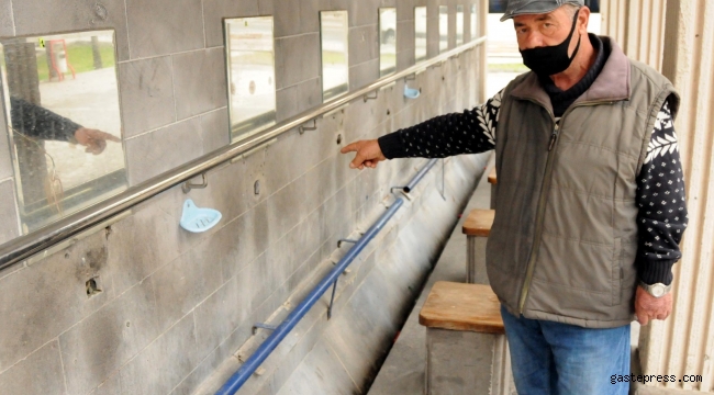 Kayseri'de caminin 25 musluğu çalındı!