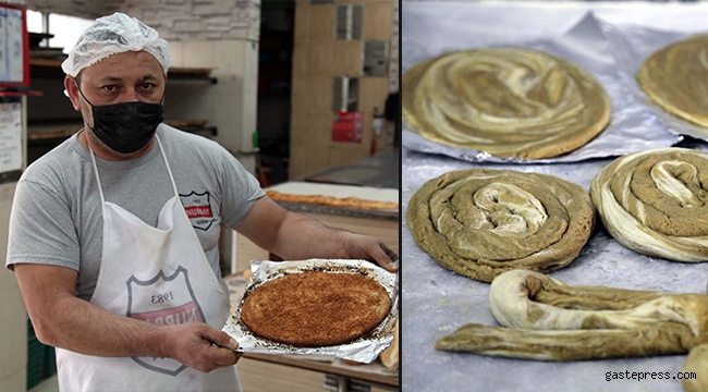 Kayseri'de tahinli pide, iftar ve sahur sofralarının vazgeçilmezi!