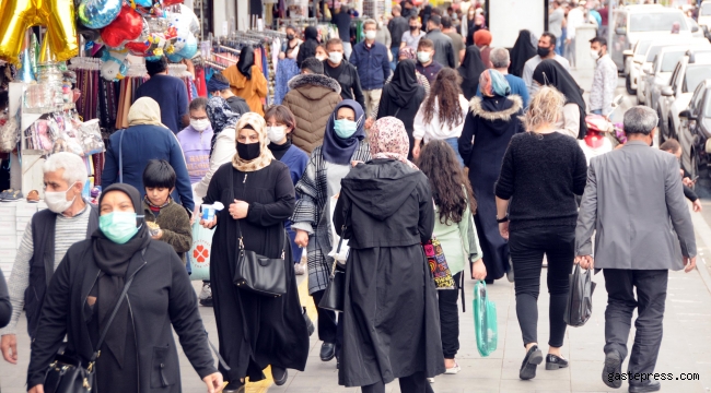Kayseri sokaklarında 'tam kapanma' yoğunluğu!