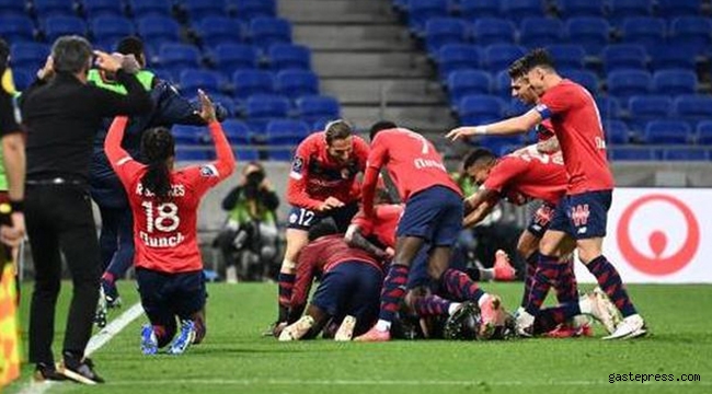 Lille, geriden gelip Lyon'u mağlup etti Burak Yılmaz maçı boş geçmedi!