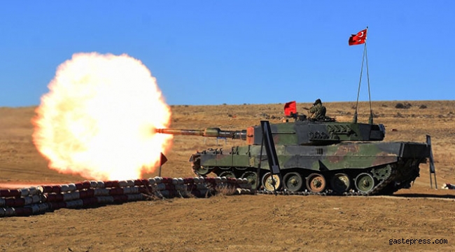 MSB: Ankara'da tank topu atışları icra edildi!