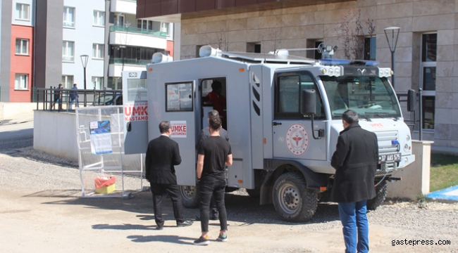 O ilde Vakalar Arttı, mobil PCR test aracı kullanımına başlandı!