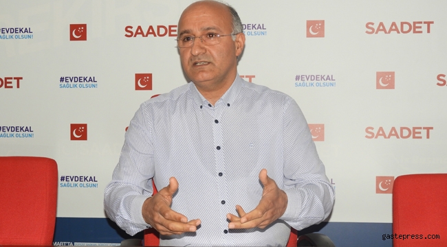 Saadet Partisi Kayseri Melikgazi ilçe başkanı Sinan Aktaş, Melikgazi Belediye Başkanı Palancıoğlu'na seslendi!
