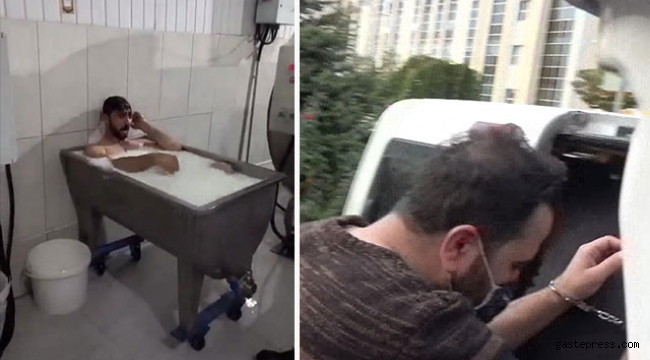 Süt kazanında banyo yapan 2 işçi, 15 yıl hapis istemiyle hakim karşısında!
