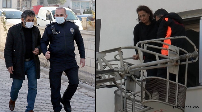 Tartıştığı eşini odaya kilitleyen kocanın yargılanmasına başlandı!