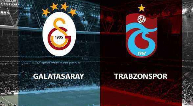 Zirvede Kritik Maç Galatasaray Trabzonspor Bu Akşam!