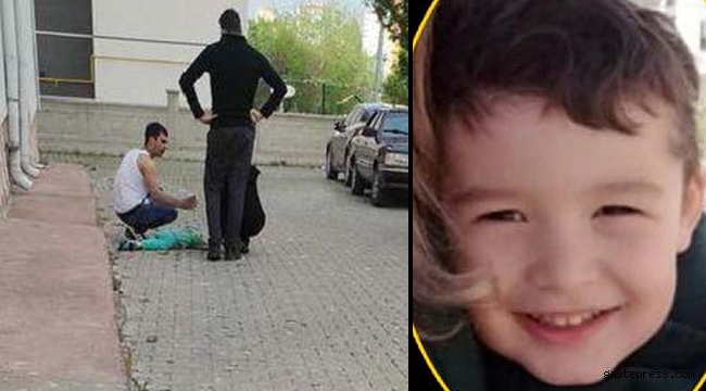 11’inci kattan düşen 4 yaşındaki çocuk öldü!