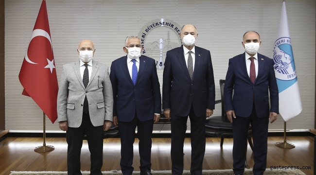Bakan Yardımcısı Kavaklıoğlu'ndan Kayseri Büyükşehir Belediyesine ziyaret